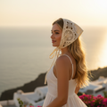 Femme bandeau CAPRI terrasse méditerranéenne